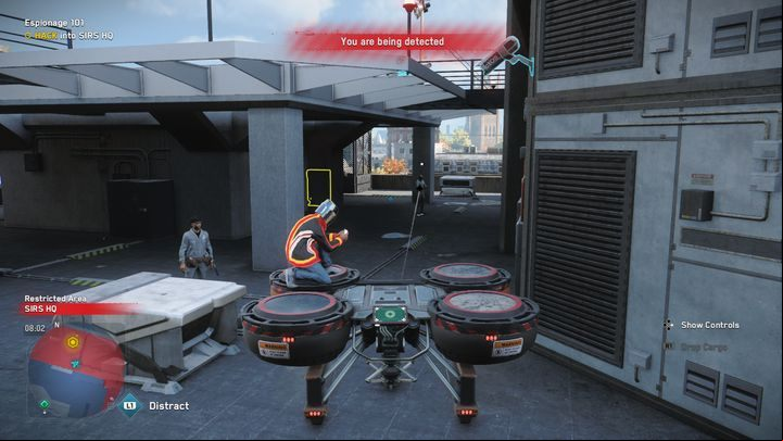 The facility is off-limits, so watch out for the guards - Watch Dogs Legion: Espionage 101 - walkthrough - SIRS Missions - Watch Dogs Legion Guide