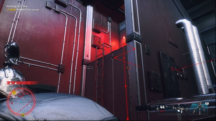 On the left side, there is a vent - Watch Dogs Legion: Hunting Zero Day - walkthrough - SIRS Missions - Watch Dogs Legion Guide