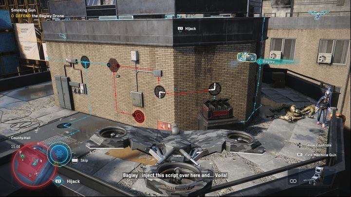 At that point, Bagley will take control of one of the drones - Watch Dogs Legion: Smoking Gun - walkthrough - SIRS Missions - Watch Dogs Legion Guide