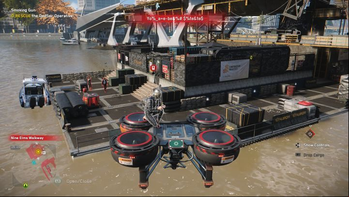 When Bagley has completed his task, run away from that place and go to a new one, which will be marked on the map - Watch Dogs Legion: Smoking Gun - walkthrough - SIRS Missions - Watch Dogs Legion Guide