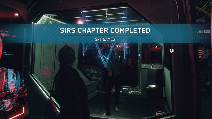 The mission is very short because, in fact, all you have to do in it is to appear in the DedSec hideout and talk to the caged Malik - Watch Dogs Legion: Barbarians at the Gate - walkthrough - SIRS Missions - Watch Dogs Legion Guide