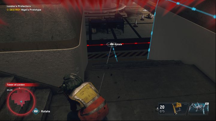 The last stage will be the worst, because the boss while reloading the machine gun, will start firing missiles at you - Watch Dogs Legion: Londons Prospectors - walkthrough - Albion Missions, part 2 - Watch Dogs Legion Guide