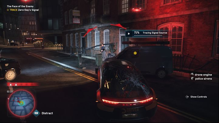 Once you've located the source of the signal, lose Albion's pursuit - Watch Dogs Legion: The Face of the Enemy - walkthrough - DedSec Missions, part 2 - Watch Dogs Legion Guide