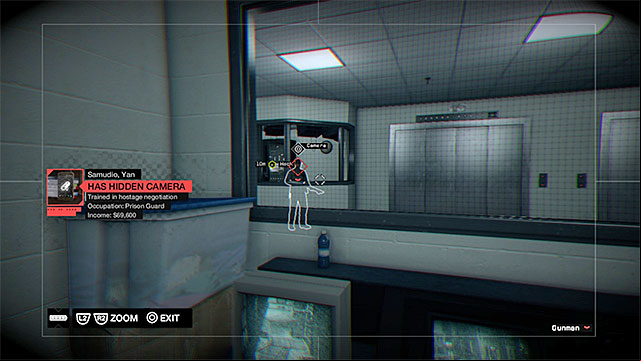 The second guard with camera - Mission 9 (Dressed in Peels) | Main missions - Act I - Main missions - Act I - Watch Dogs Game Guide