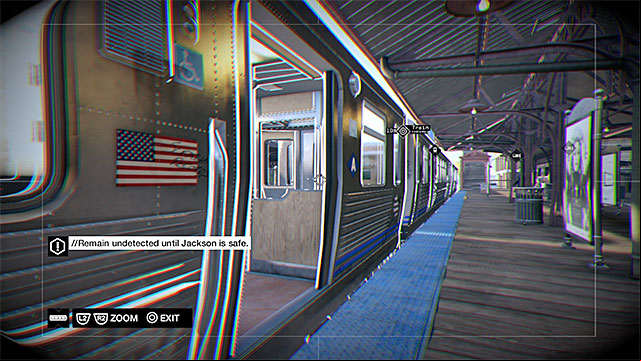 You need to hack into the rail - Mission 1 (Hold On, Kiddo) | Main missions - Act II - Main missions - Act II - Watch Dogs Game Guide