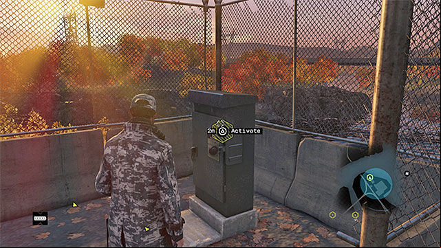 The first generator - Mission 5 (A Blank Spot There-ish) | Main missions - Act II - Main missions - Act II - Watch Dogs Game Guide