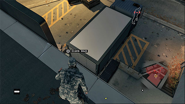 Jump down where there is safe - Unlocking mission 6 | Main missions - Act II - Main missions - Act II - Watch Dogs Game Guide