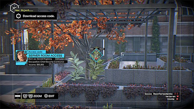 Hack into one of the nearby stationary surveillance cameras - Unlocking mission 11 | Main missions - Act II - Main missions - Act II - Watch Dogs Game Guide
