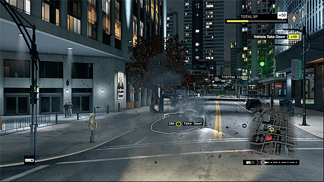 You can take part in the car chase - Mission 11 (Stare Into the Abyss) | Main missions - Act II - Main missions - Act II - Watch Dogs Game Guide