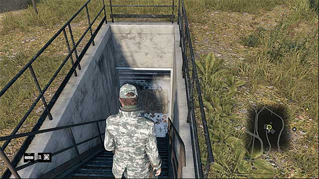 The stairs - Mission 1 (Hope Is a Sad Thing) | Main missions - Act III - Main missions - Act III - Watch Dogs Game Guide