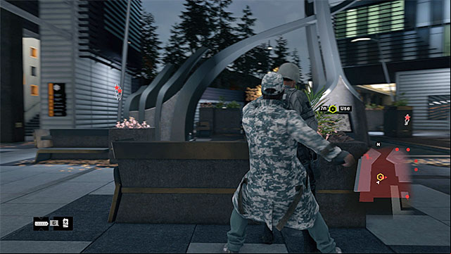 The second guard - Mission 4 (The Future Is In Blume) | Main missions - Act III - Main missions - Act III - Watch Dogs Game Guide