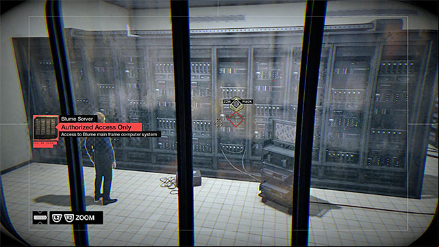 The main server - Mission 4 (The Future Is In Blume) | Main missions - Act III - Main missions - Act III - Watch Dogs Game Guide