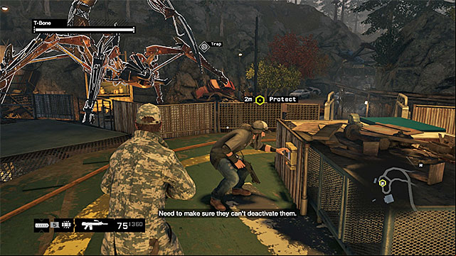 The location that you need to protect T-Bone in - Mission 5 (For the Portfolio) | Main missions - Act III - Main missions - Act III - Watch Dogs Game Guide