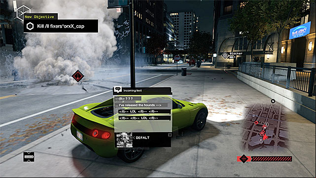 Avoid the traps activated by Defalt - Mission 3 (The Rats Lair) | Main missions - Act IV - Main missions - Act IV - Watch Dogs Game Guide
