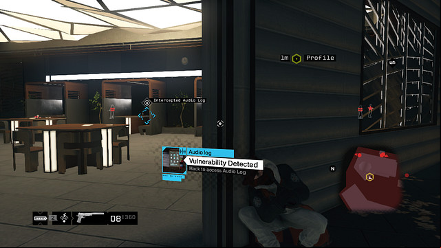 The first audio Blume building, in the cafeteria - Act III | Audio Logs - Audio Logs - Watch Dogs Game Guide