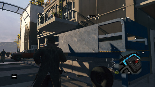 The blue elevator in the Southern part - ctOS Towers | Maps of smaller activities - Maps of smaller activities - Watch Dogs Game Guide