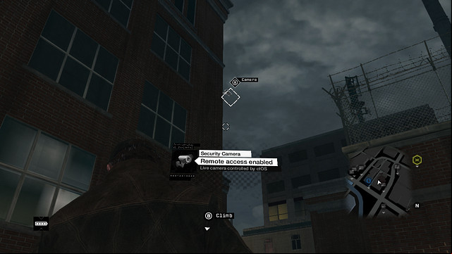 The camera on the edge of the neighboring building - ctOS Towers | Maps of smaller activities - Maps of smaller activities - Watch Dogs Game Guide