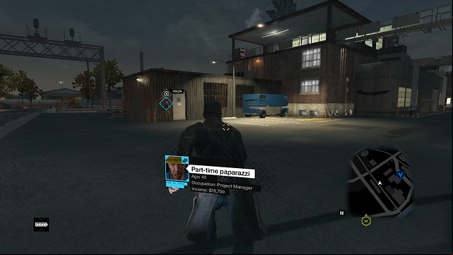 The blue elevator next to the buildings - ctOS Towers | Maps of smaller activities - Maps of smaller activities - Watch Dogs Game Guide