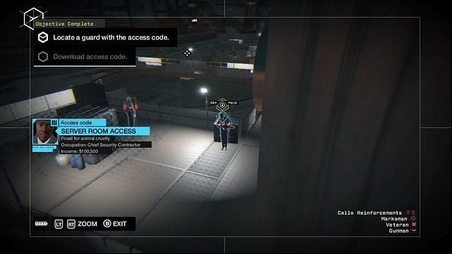 The guard with the access codes - #2 Brandon Docks | ctOS Control Centers - ctOS Control Centers - Watch Dogs Game Guide