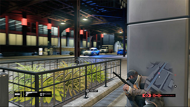 While conducting fire, always try to use covers - Ranged and close combat | Combat - Combat - Watch Dogs Game Guide