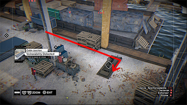 There only is one more opponent to walk around - Mission 5 (Little Sister) | Main missions - Act IV - Main missions - Act IV - Watch Dogs Game Guide
