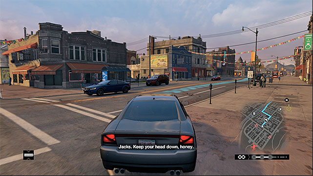 Avoid being detected by the police - Mission 6 (Ghosts of the Past) | Main missions - Act IV - Main missions - Act IV - Watch Dogs Game Guide