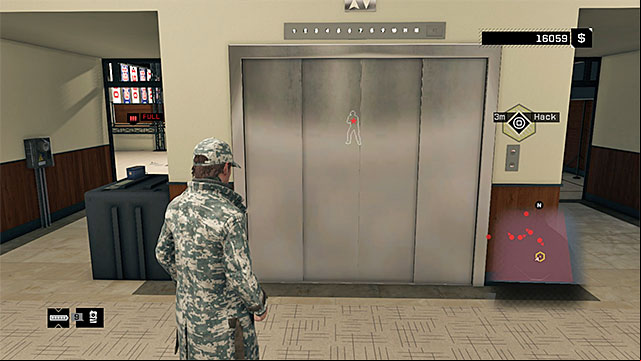 The elevator - Mission 7 (No Turning Back #1) | Main missions - Act IV - Main missions - Act IV - Watch Dogs Game Guide