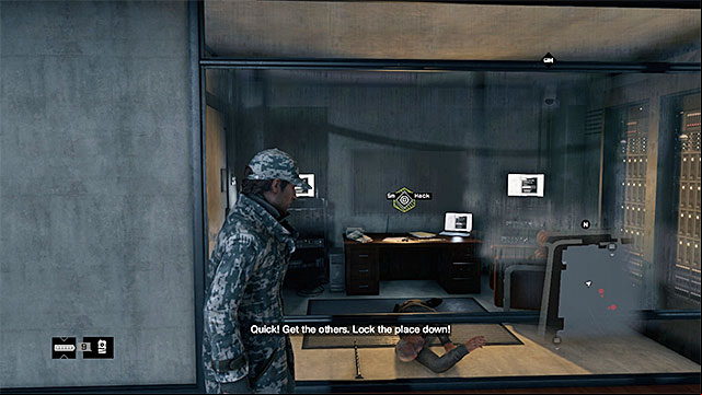 Use the hacking key to the video - Mission 7 (No Turning Back #1) | Main missions - Act IV - Main missions - Act IV - Watch Dogs Game Guide