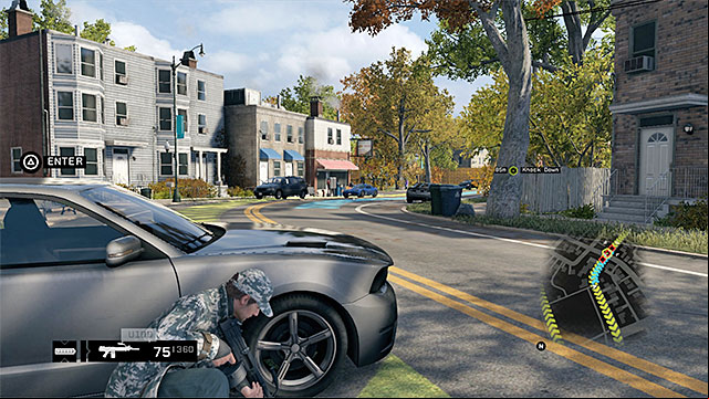 You can wait for the convoy next to one of the crossroads - Jobs - Parker Square | Criminal Convoys - Criminal Convoys - Watch Dogs Game Guide