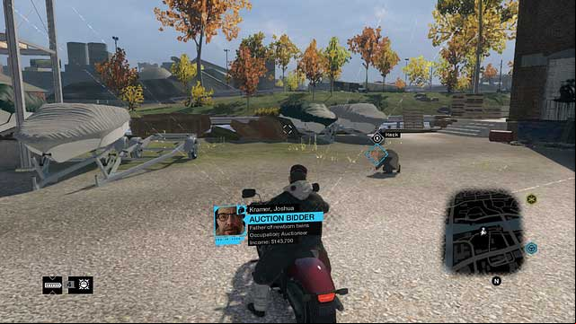 Person #6 - Human Traffic | Maps of smaller activities - Maps of smaller activities - Watch Dogs Game Guide