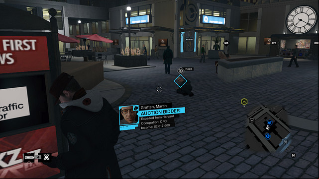 Person #7 - Human Traffic | Maps of smaller activities - Maps of smaller activities - Watch Dogs Game Guide