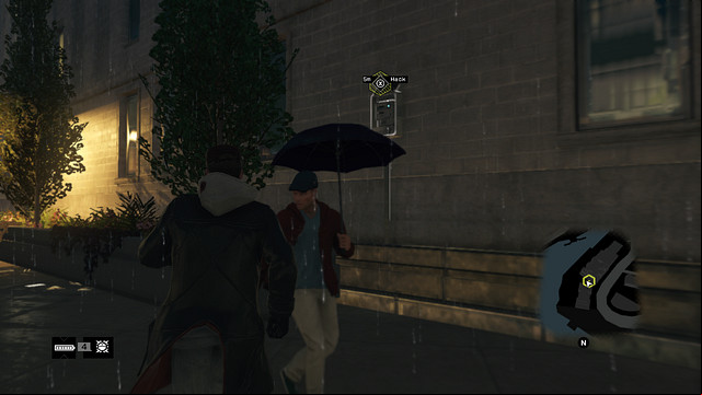 Hack into the router in front of the building - Human Traffic | Maps of smaller activities - Maps of smaller activities - Watch Dogs Game Guide