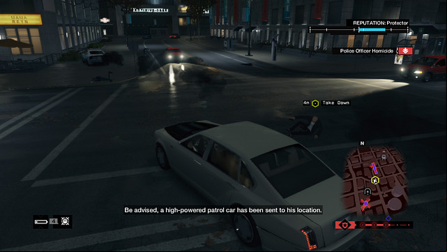 Kill him and escape from the police - Human Traffic | Maps of smaller activities - Maps of smaller activities - Watch Dogs Game Guide