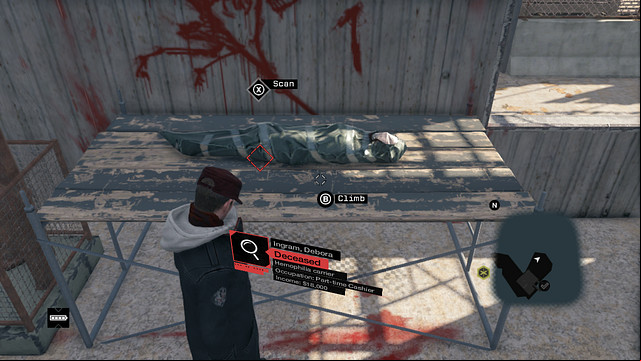 The fourth corpse - Missing Persons | Maps of smaller activities - Maps of smaller activities - Watch Dogs Game Guide