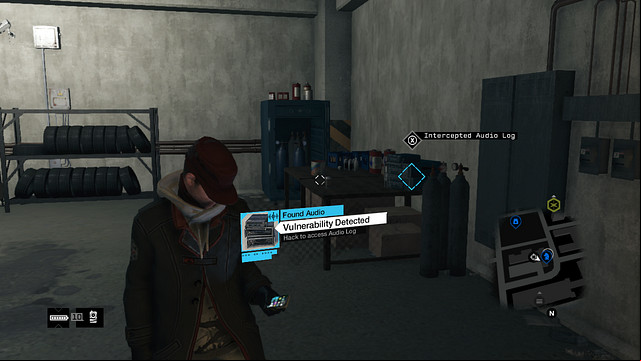 Audio the garage - Weapons Trade | Maps of smaller activities - Maps of smaller activities - Watch Dogs Game Guide