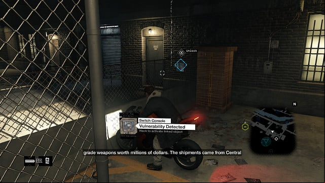 Switch #4 - Weapons Trade | Maps of smaller activities - Maps of smaller activities - Watch Dogs Game Guide