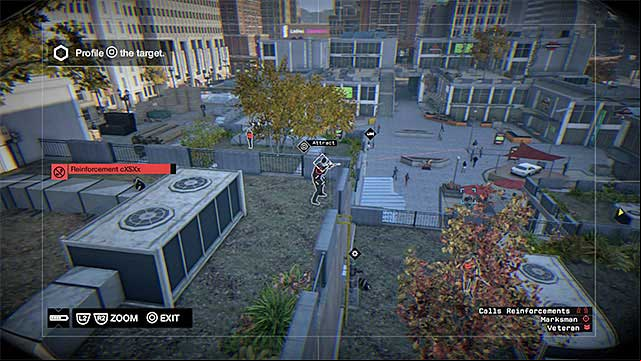 Watch out for snipers and the other elite enemies - Description of a typical infiltration of a gang hideout | Gang Hideouts - Gang Hideouts - Watch Dogs Game Guide