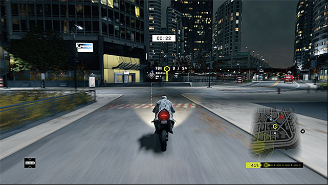 Try to avoid the police scans - Contract types | Fixer Contracts - Fixer Contracts - Watch Dogs Game Guide