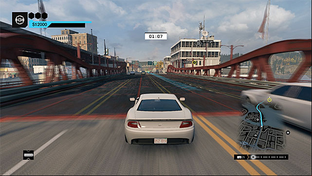 Avoid collisions and keep an eye out for possible shortcuts - Contract types | Fixer Contracts - Fixer Contracts - Watch Dogs Game Guide