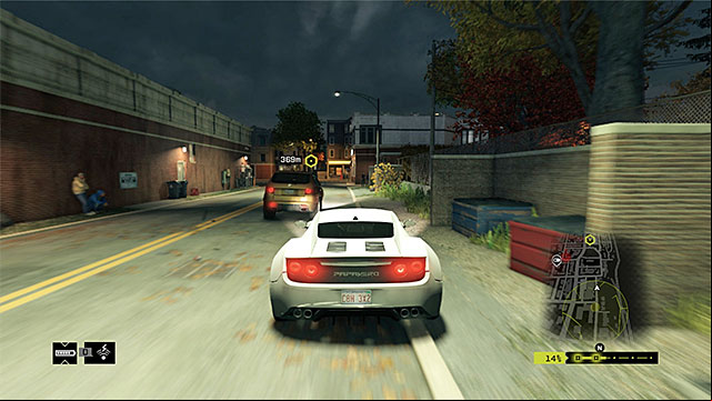 Avoid the police scans, along your way to the drop point - Contracts - Parker Square | Fixer Contracts - Fixer Contracts - Watch Dogs Game Guide