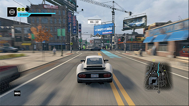 to avoid collisions with the elements of the surroundings - Contracts - Mad Mile | Fixer Contracts - Fixer Contracts - Watch Dogs Game Guide