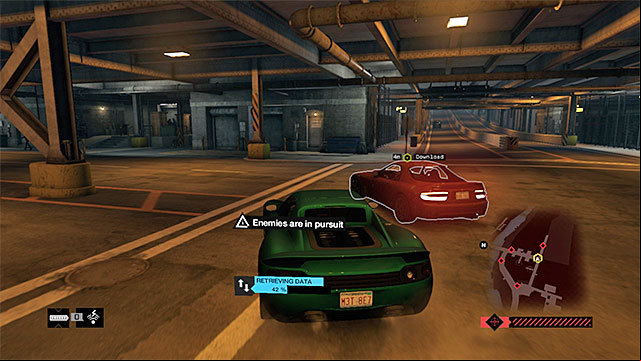 Only thanks to fast and flawless driving, will you be able to the data - Contracts - The Loop | Fixer Contracts - Fixer Contracts - Watch Dogs Game Guide