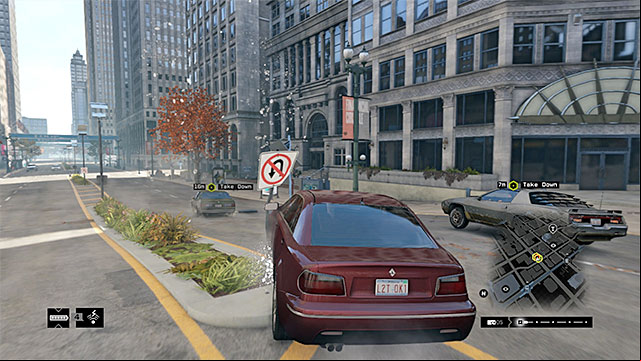 It is best to attack the escaping cars one by one - Contracts - The Loop | Fixer Contracts - Fixer Contracts - Watch Dogs Game Guide