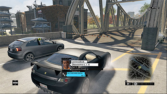 Keep within short distance of each of the cars that you are chasing - Contracts - The Wards | Fixer Contracts - Fixer Contracts - Watch Dogs Game Guide
