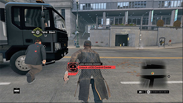 It is best to come close to the criminal and knock him down - Mission 2 (Big Brother) | Main missions - Act I - Main missions - Act I - Watch Dogs Game Guide