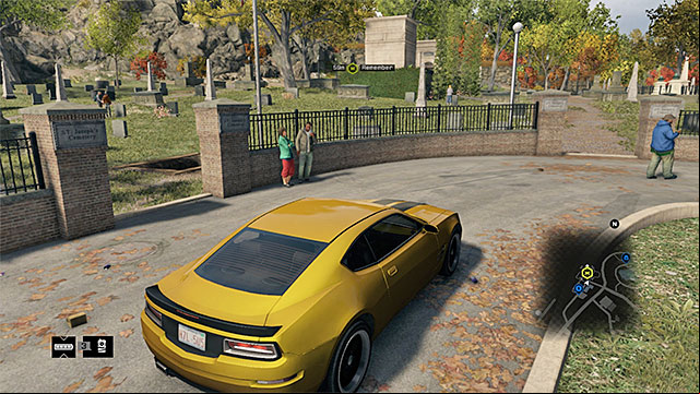 The cemetery - Unlocking mission 7 | Main missions - Act I - Main missions - Act I - Watch Dogs Game Guide