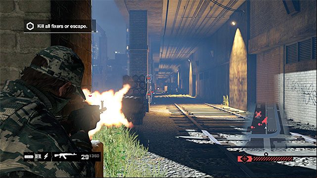 You can find a good cover and start conducting fire - Mission 7 (Not the Pizza Guy) | Main missions - Act I - Main missions - Act I - Watch Dogs Game Guide
