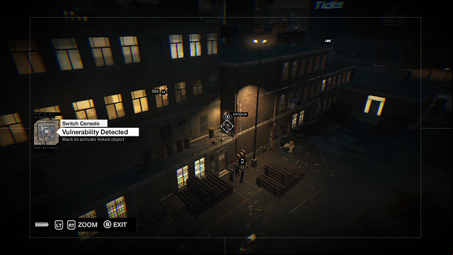 The first switch at the upper floor - 09-15 | Private Invasions - Private Invasions - Watch Dogs Game Guide