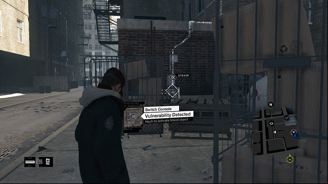 The next activator, next to the gas tank - 09-15 | Private Invasions - Private Invasions - Watch Dogs Game Guide