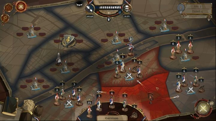 At the evening, you can once again decide what military actions to take in Paris - Day 5 - Marcus Pinnet, master of creating the black powder - Act 3 - Fraternité - We. The Revolution Guide
